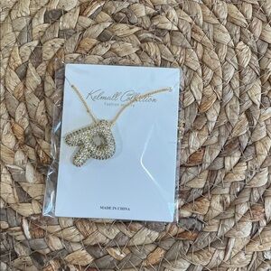 Kelmall 14k gold chunky necklace R